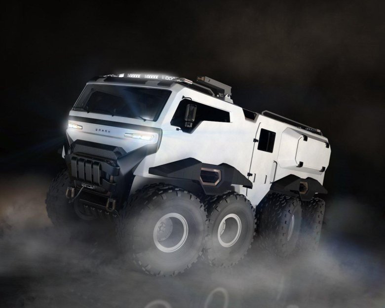 Вездеход авторос шаман 8x8