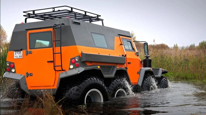 Вездеход болотоход шаман