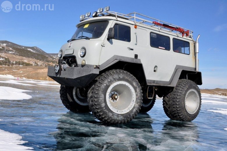 Вездеход-амфибия «трэкол»