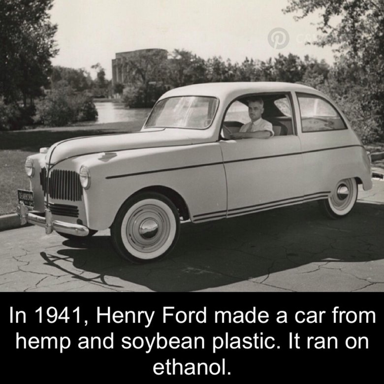 Конопляный автомобиль генри форда