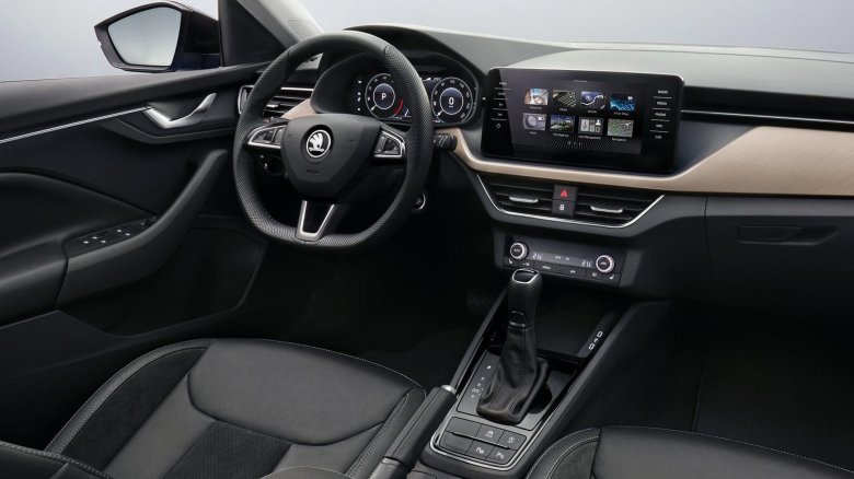 Skoda scala 2022 салон