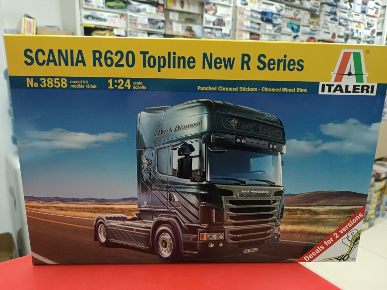 Сборная модель скания италери