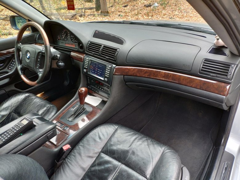 Bmw e38 салон