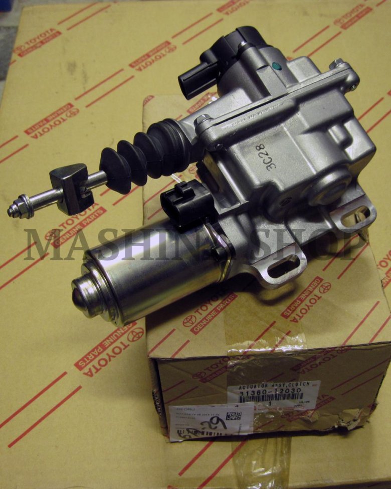 Актуатор сцепления тойота королла 2008