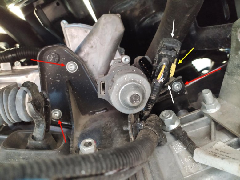 Актуатор сцепления лада веста