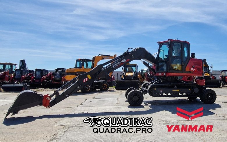 Полноповоротный экскаватор