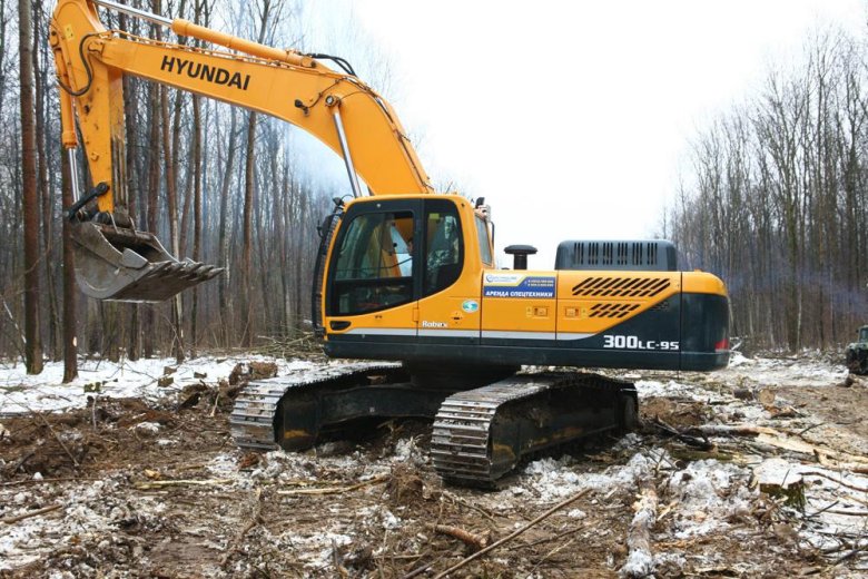 Экскаватор hyundai r300lc
