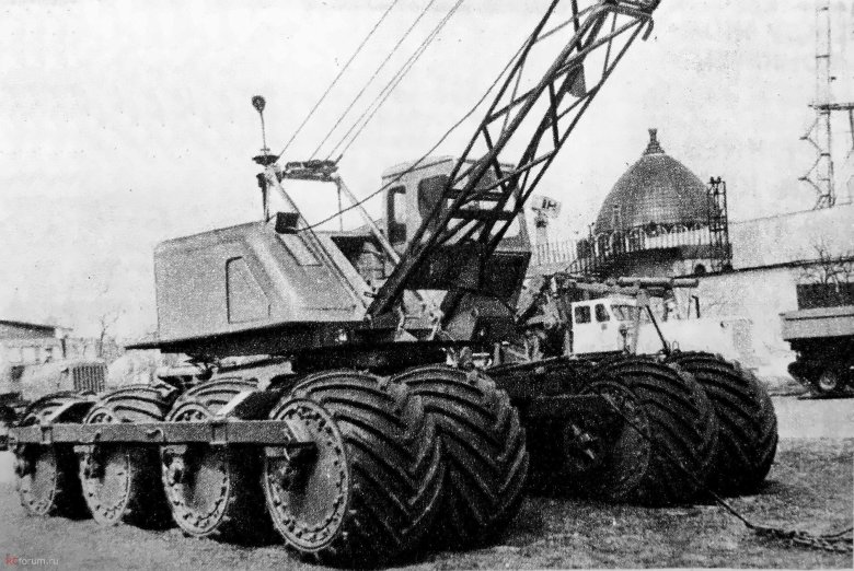 Советские экскаваторы