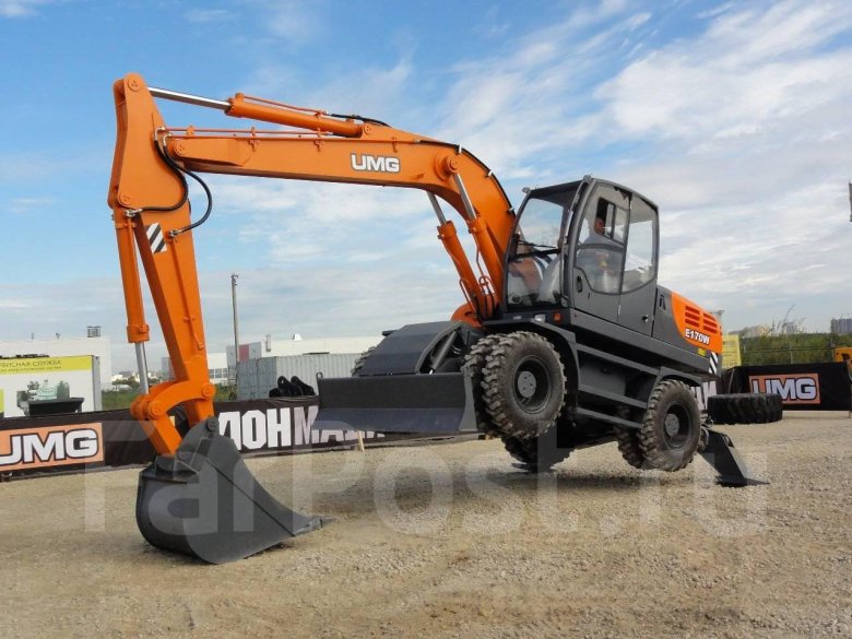 Экскаватор эксмаш e170w