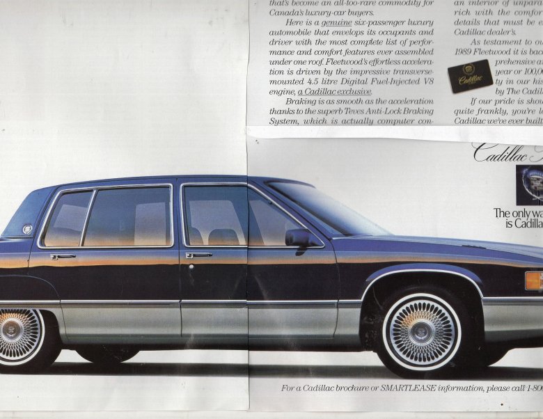Cadillac fleetwood 1989