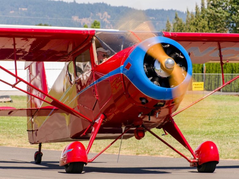 Самолет пайпер биплан