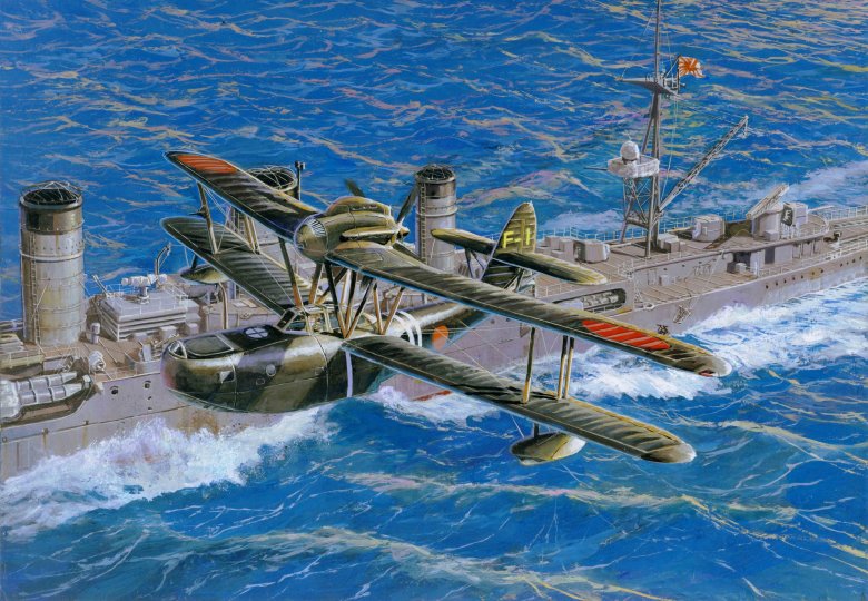 Aichi e11a 'night reconnaissance' (fujimi)