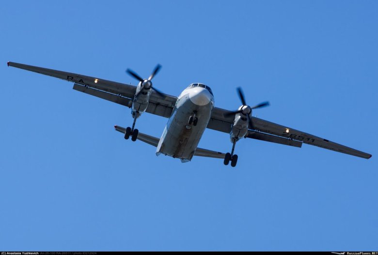 Ан 24 пассажирский самолёт