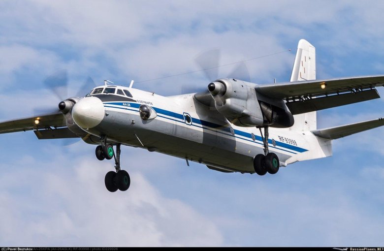 Ан 24 военно транспортный самолёт