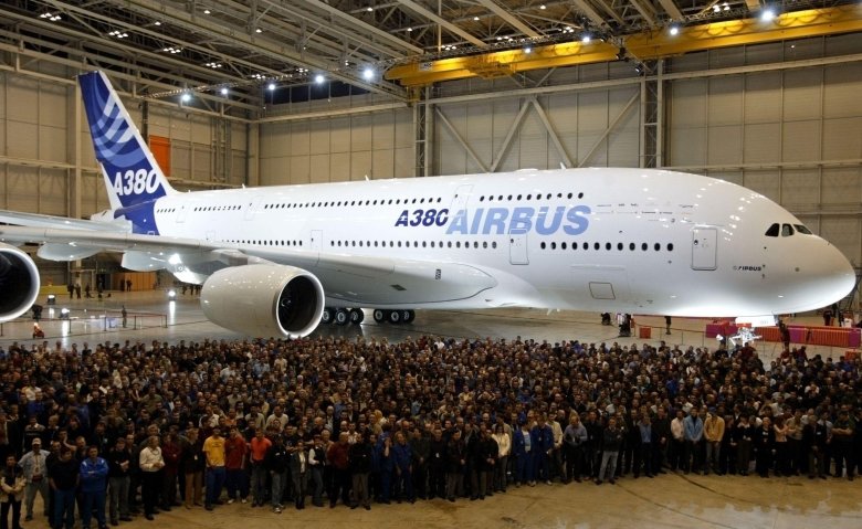 Самолет аэробус а 380