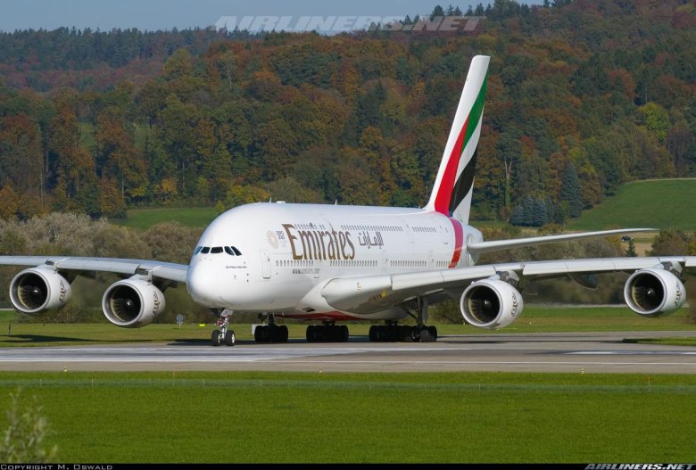 Аэробус а 380 эмирейтс
