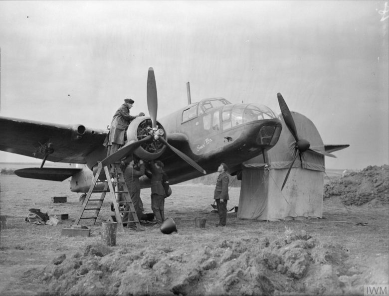 Бомбардировщик бленхейм бристоль