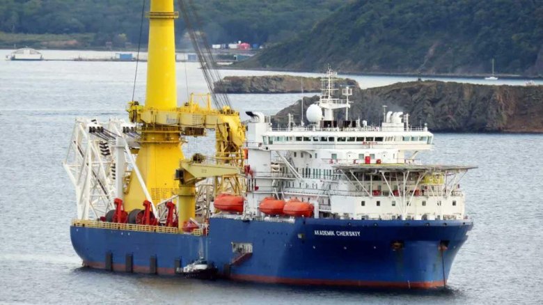 Трубоукладчик академик черский