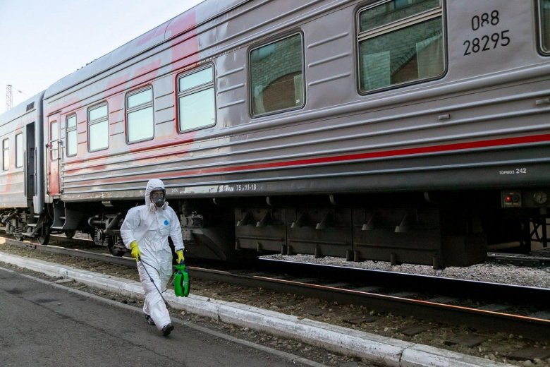 Дезинфекция пассажирских вагонов