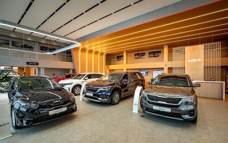 Киа автосалон