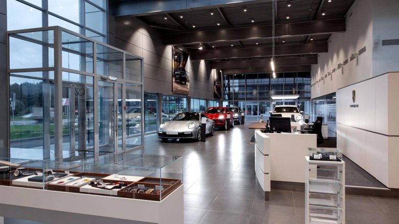 Дилерский центр порше