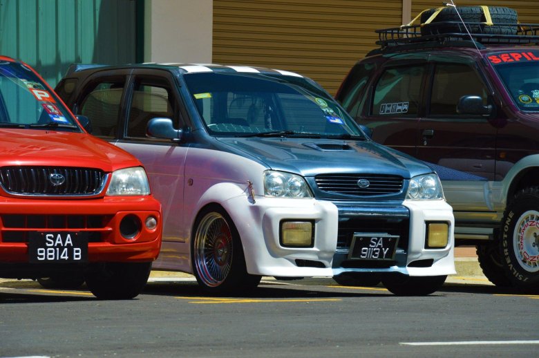 Daihatsu terios 1997 tuning
