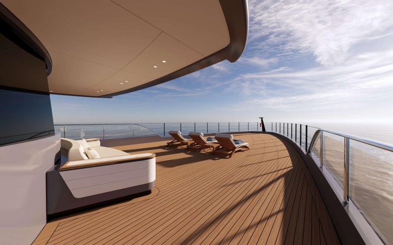 Яхта большая