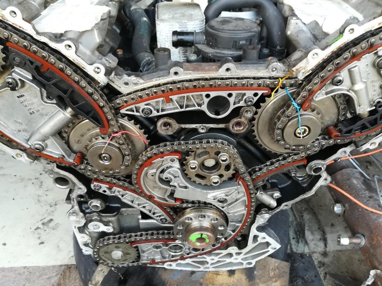 Цепь грм ауди q7 3.0 tdi