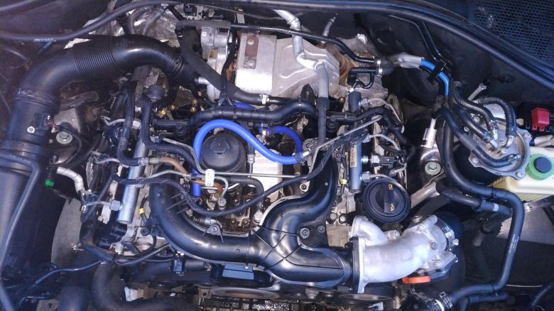 Двигатель audi q7 3.0 tdi