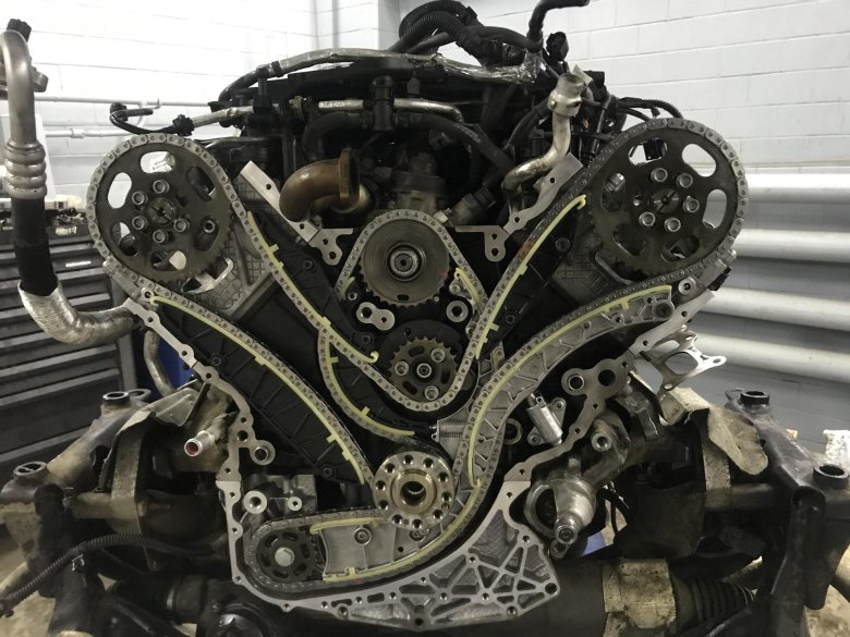 Цепь грм audi