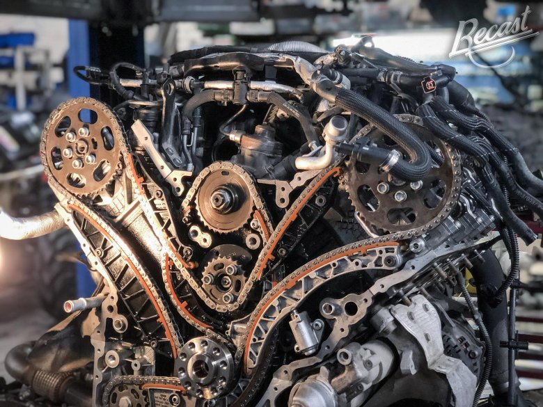 Грм ауди 3.0 tdi