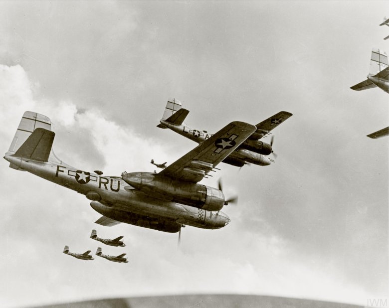Martin b-26 marauder бомбардировщики второй мировой войны