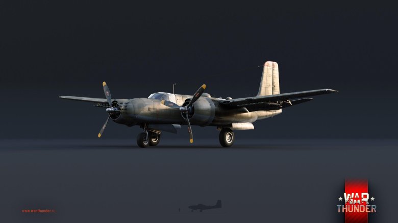 Б-26 бомбардировщик американский