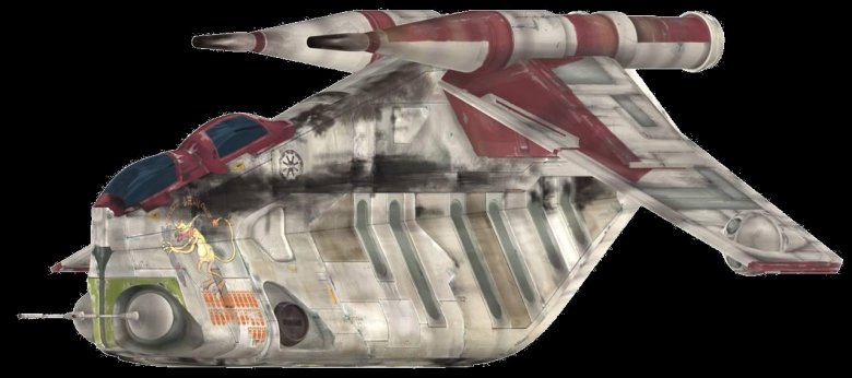 Республиканский ганшип звёздные войны