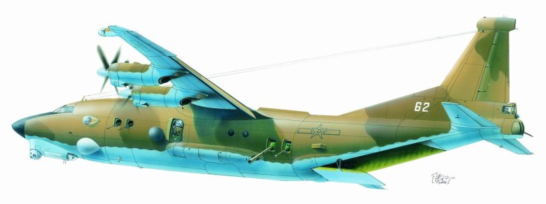 Ан-12 китайский ганшип