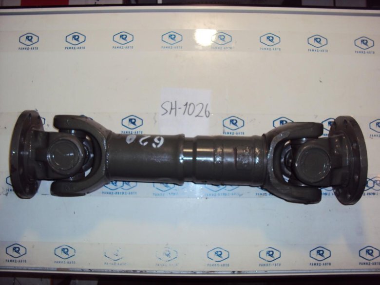 Карданный вал межосевой на howo