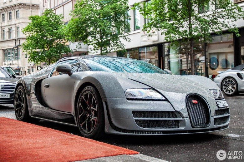 Автомобиль bugatti veyron
