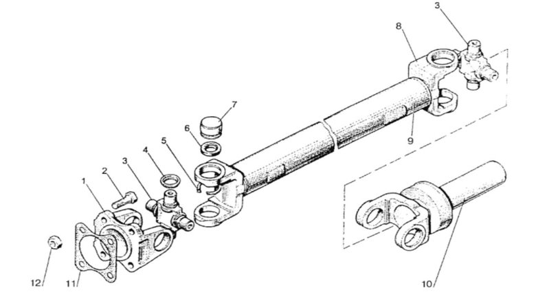 Вал карданный мтз