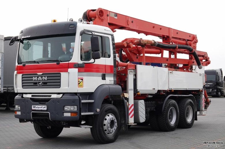 Автобетононасос man tgs