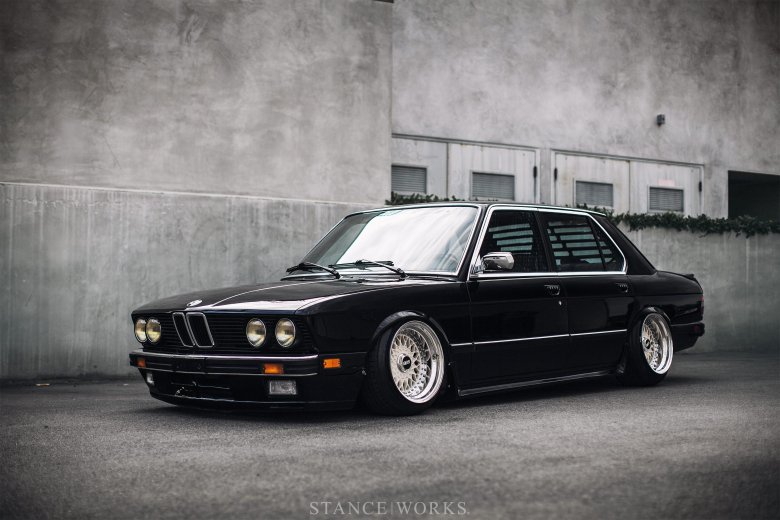 Bmw e28 стэнс