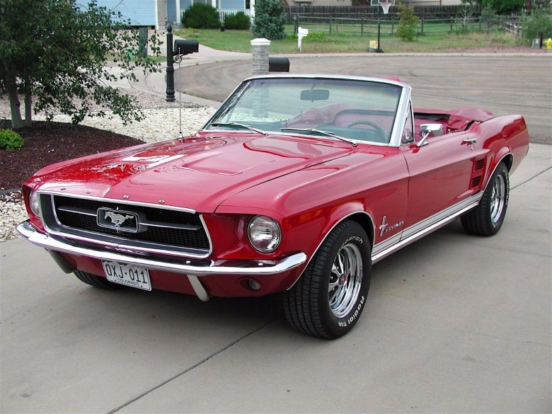 Ford mustang 1967 кабриолет