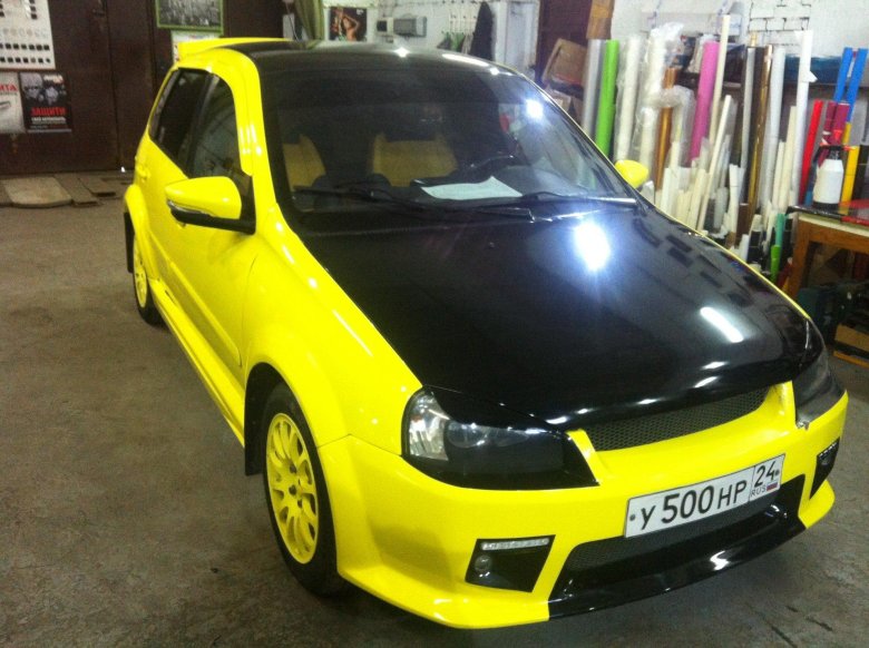 Желтый раптор калина