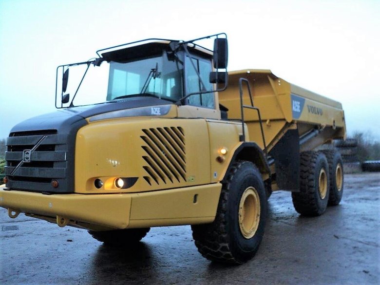 Думпер вольво а35