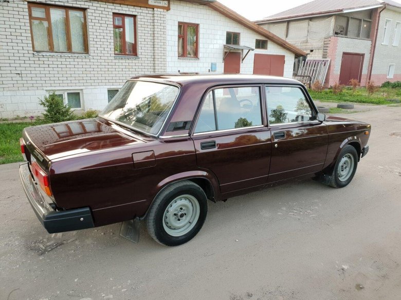 Ваз 2107 цвет портвейн