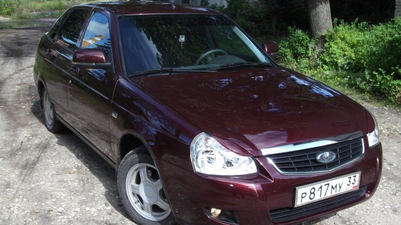 Лада приора цвет портвейн 192