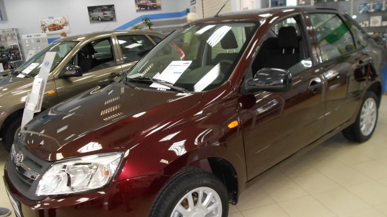 Лада гранта лифтбек портвейн