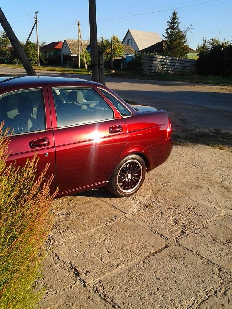 Лада приора седан портвейн 192