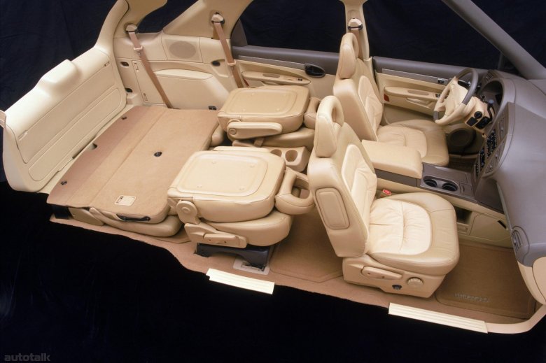 Mazda mpv 2001 салон