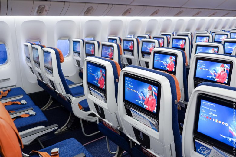 Салон боинг 777 300 аэрофлот