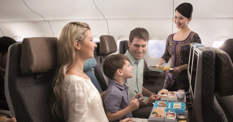 Сингапур аирлинес бизнес класс